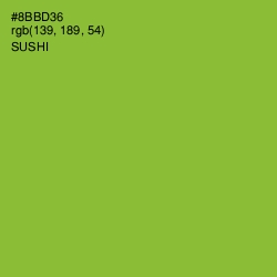 #8BBD36 - Sushi Color Image