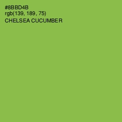 #8BBD4B - Chelsea Cucumber Color Image