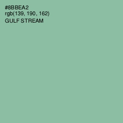 #8BBEA2 - Gulf Stream Color Image