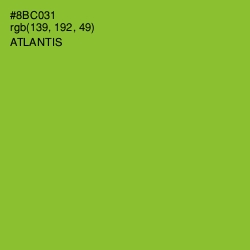 #8BC031 - Atlantis Color Image