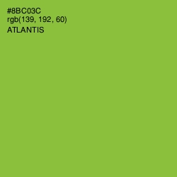 #8BC03C - Atlantis Color Image