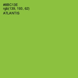 #8BC13E - Atlantis Color Image