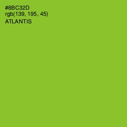 #8BC32D - Atlantis Color Image