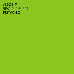 #8BC51F - Pistachio Color Image