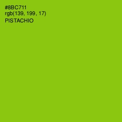 #8BC711 - Pistachio Color Image