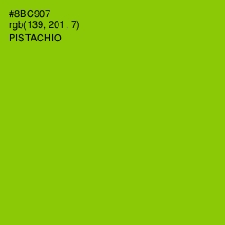 #8BC907 - Pistachio Color Image