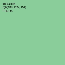 #8BCD9A - Feijoa Color Image