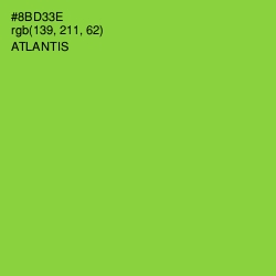 #8BD33E - Atlantis Color Image