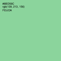 #8BD59C - Feijoa Color Image