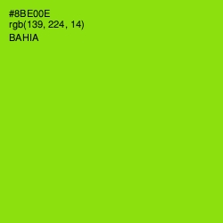 #8BE00E - Bahia Color Image