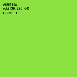 #8BE140 - Conifer Color Image