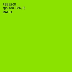 #8BE200 - Bahia Color Image