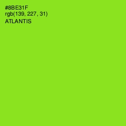 #8BE31F - Atlantis Color Image