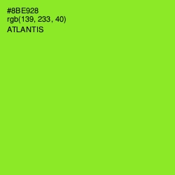 #8BE928 - Atlantis Color Image