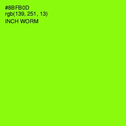 #8BFB0D - Inch Worm Color Image