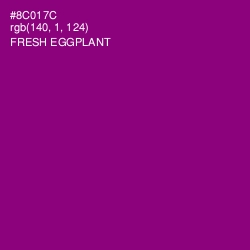 #8C017C - Fresh Eggplant Color Image