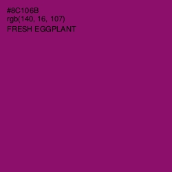 #8C106B - Fresh Eggplant Color Image