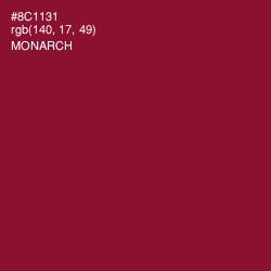 #8C1131 - Monarch Color Image