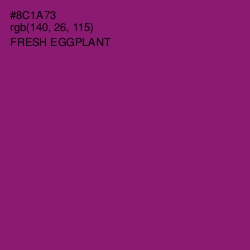 #8C1A73 - Fresh Eggplant Color Image