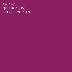 #8C1F61 - Fresh Eggplant Color Image