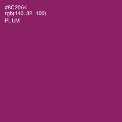 #8C2064 - Plum Color Image