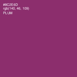 #8C2E6D - Plum Color Image