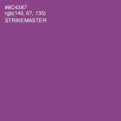 #8C4387 - Strikemaster Color Image