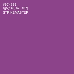 #8C4389 - Strikemaster Color Image