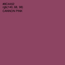 #8C4462 - Cannon Pink Color Image