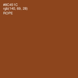 #8C451C - Rope Color Image