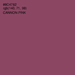 #8C4762 - Cannon Pink Color Image