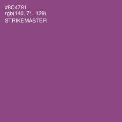#8C4781 - Strikemaster Color Image