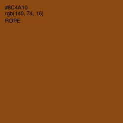 #8C4A10 - Rope Color Image