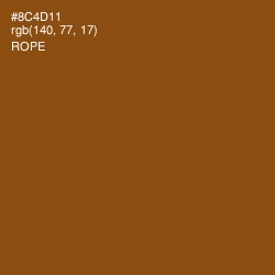 #8C4D11 - Rope Color Image