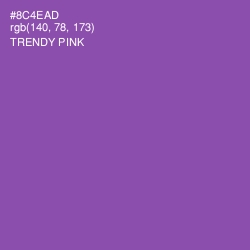 #8C4EAD - Trendy Pink Color Image