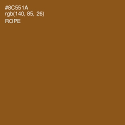 #8C551A - Rope Color Image