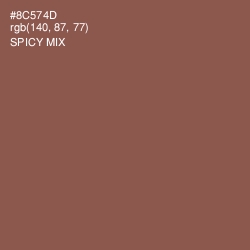 #8C574D - Spicy Mix Color Image