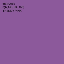 #8C5A9B - Trendy Pink Color Image