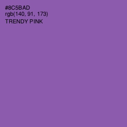 #8C5BAD - Trendy Pink Color Image