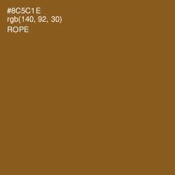 #8C5C1E - Rope Color Image