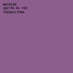 #8C5E8E - Trendy Pink Color Image