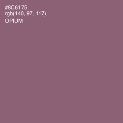 #8C6175 - Opium Color Image