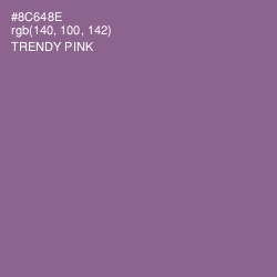 #8C648E - Trendy Pink Color Image