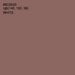 #8C6660 - Sand Dune Color Image