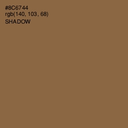 #8C6744 - Shadow Color Image