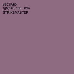 #8C6A80 - Strikemaster Color Image