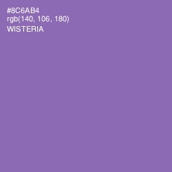 #8C6AB4 - Wisteria Color Image