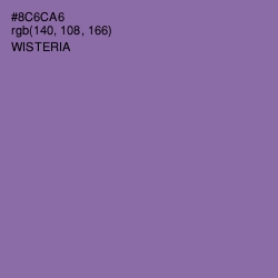 #8C6CA6 - Wisteria Color Image