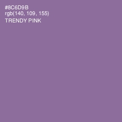 #8C6D9B - Trendy Pink Color Image