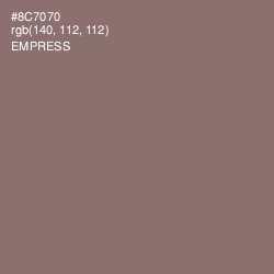 #8C7070 - Empress Color Image